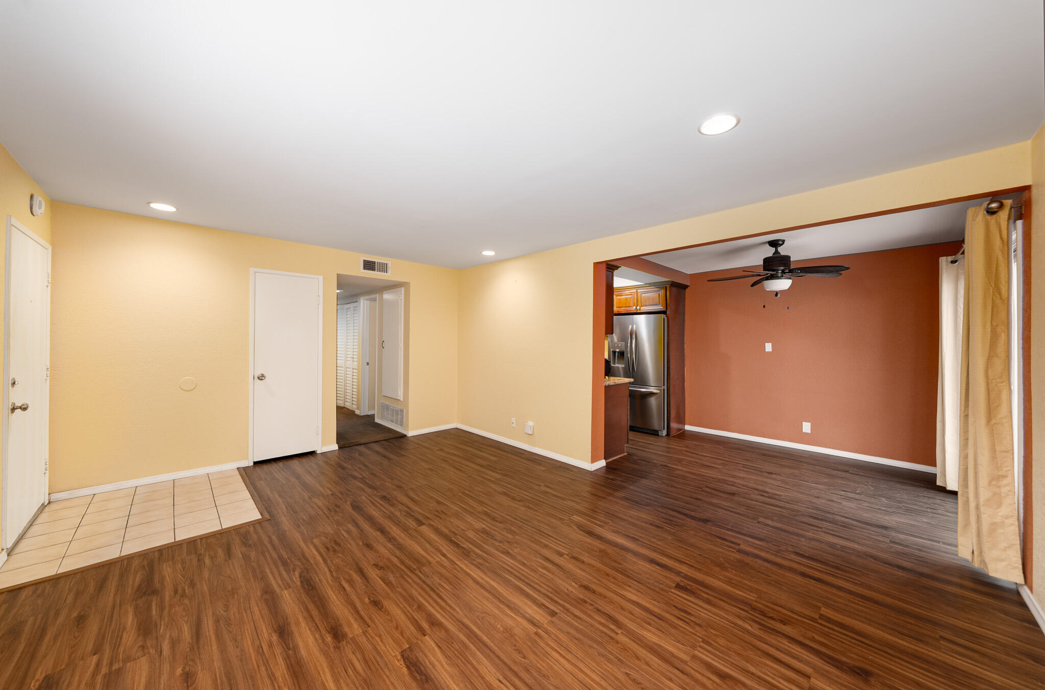 343 West Mariscal Road Palm Springs, CA 92262 - Photo 6 of 32 a view of an empty room with wooden floor
