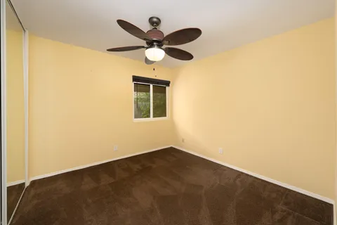 a view of a big room with wooden floor and windows in a room