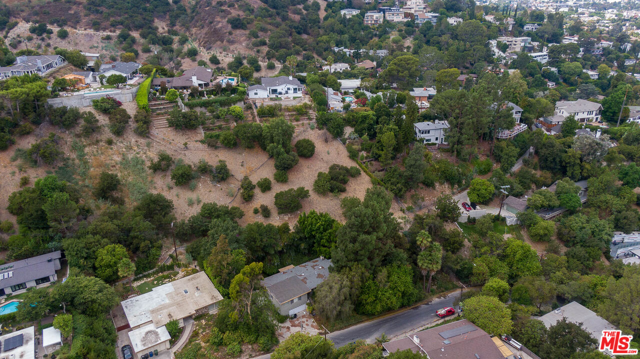 3923 Deer Avenue Sherman Oaks, CA 91423 - Photo 14 of 16 an aerial view of a city with lots of residential buildings