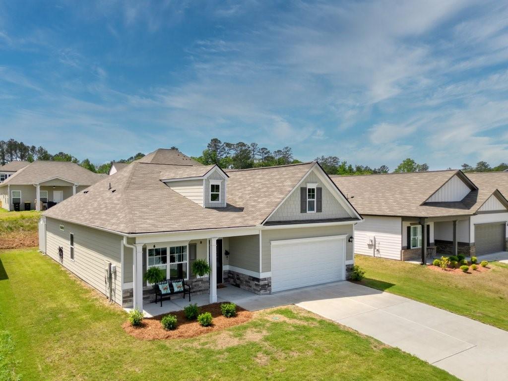 2658 North Broad Street Rome, GA 30161 - Photo 1 of 1 an aerial view of a house with swimming pool in front of it