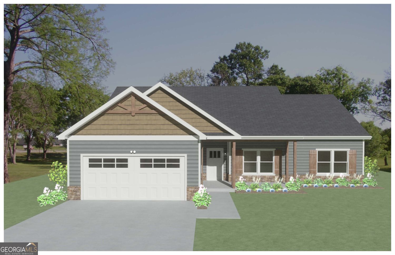 255 Cool Springs Road, Unit ROAD 7 Clarkesville, GA 30523 - Photo 1 of 42 front view of a house with a yard