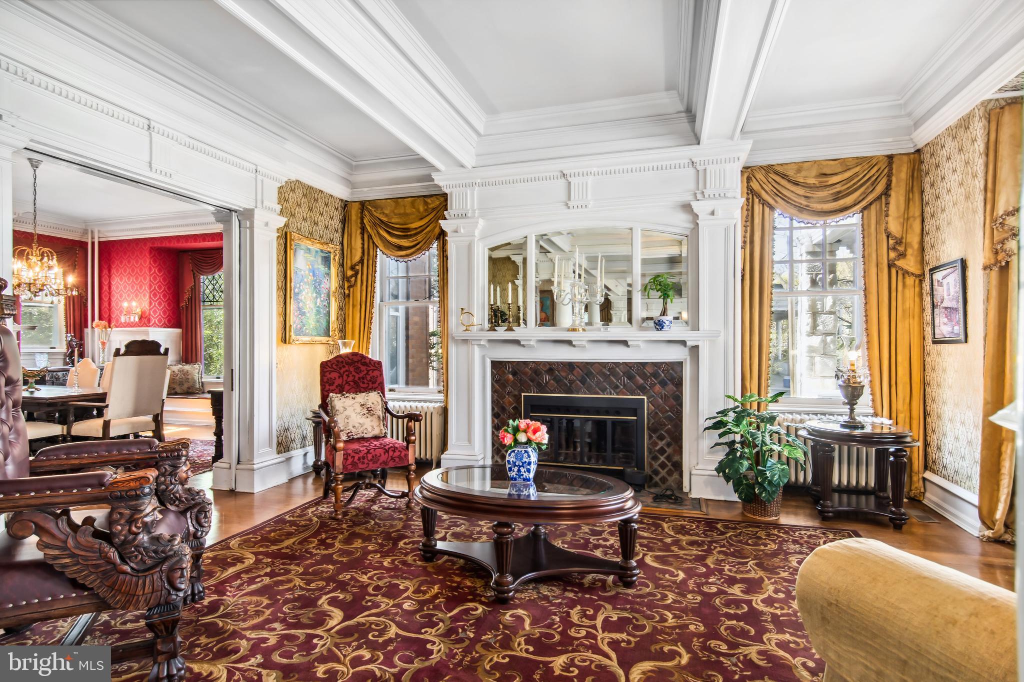 314 Mill Street Cambridge, MD 21613 - Photo 8 of 47 Formal Living Room with Fire place