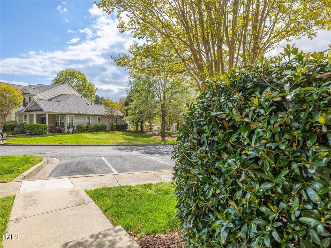522 Auburn Square Drive Durham, NC 27713 - Photo 36 of 47 a view of yard with swimming pool and green space
