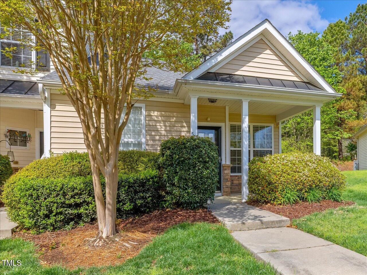 522 Auburn Square Drive Durham, NC 27713 - Photo 3 of 47 front view of a house with a yard