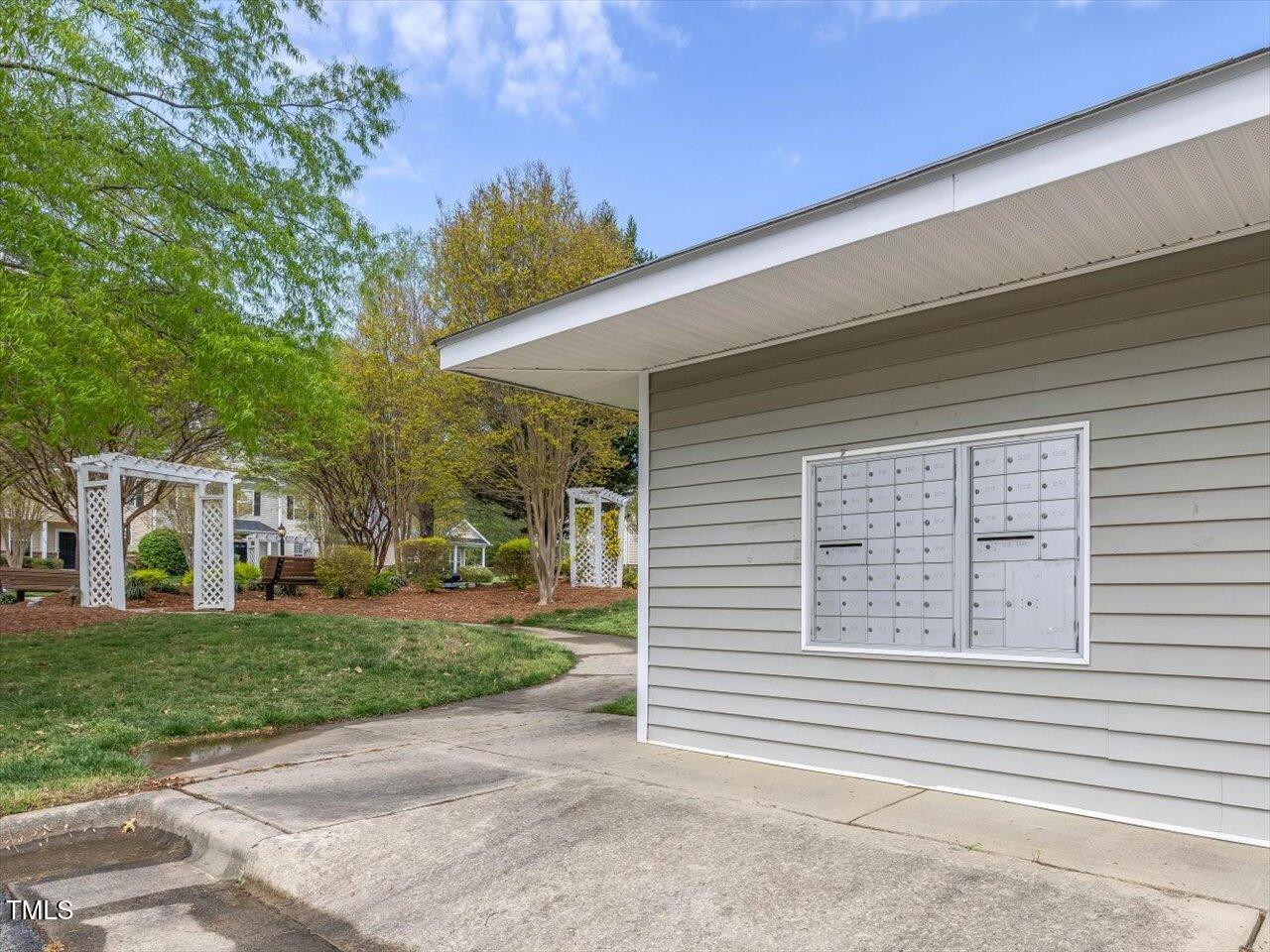 522 Auburn Square Drive Durham, NC 27713 - Photo 39 of 47 a view of a house with a backyard