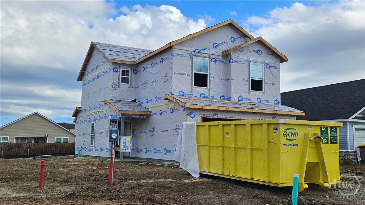 221 Hasty Point Road Rincon, GA 31326 - Photo 2 of 26 Actual Home - Front View - Photo taken 1/6/2026