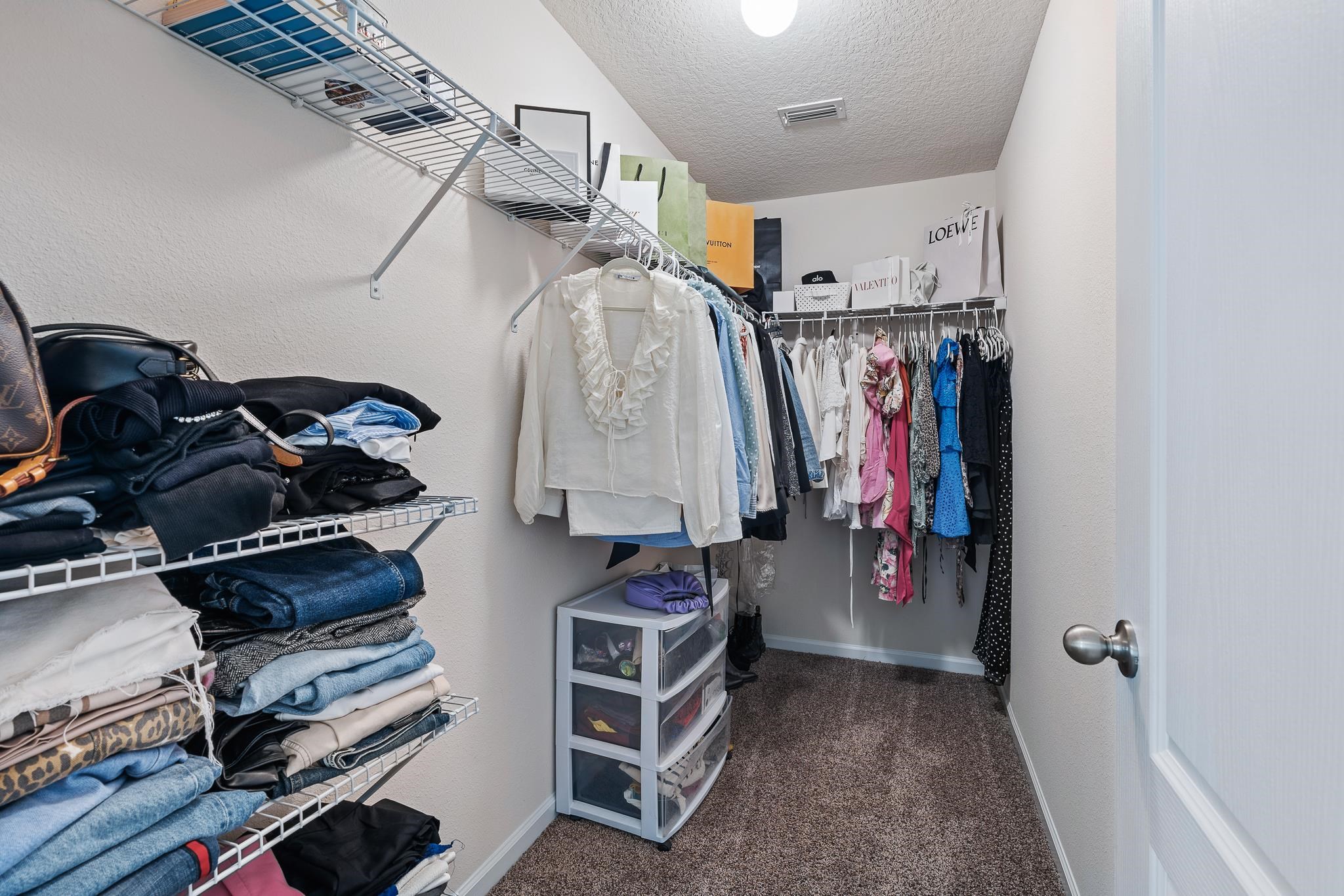 147 Logrono Court St. Augustine, FL 32084 - Photo 21 of 50 a view of walk in closet with clothes and shoes