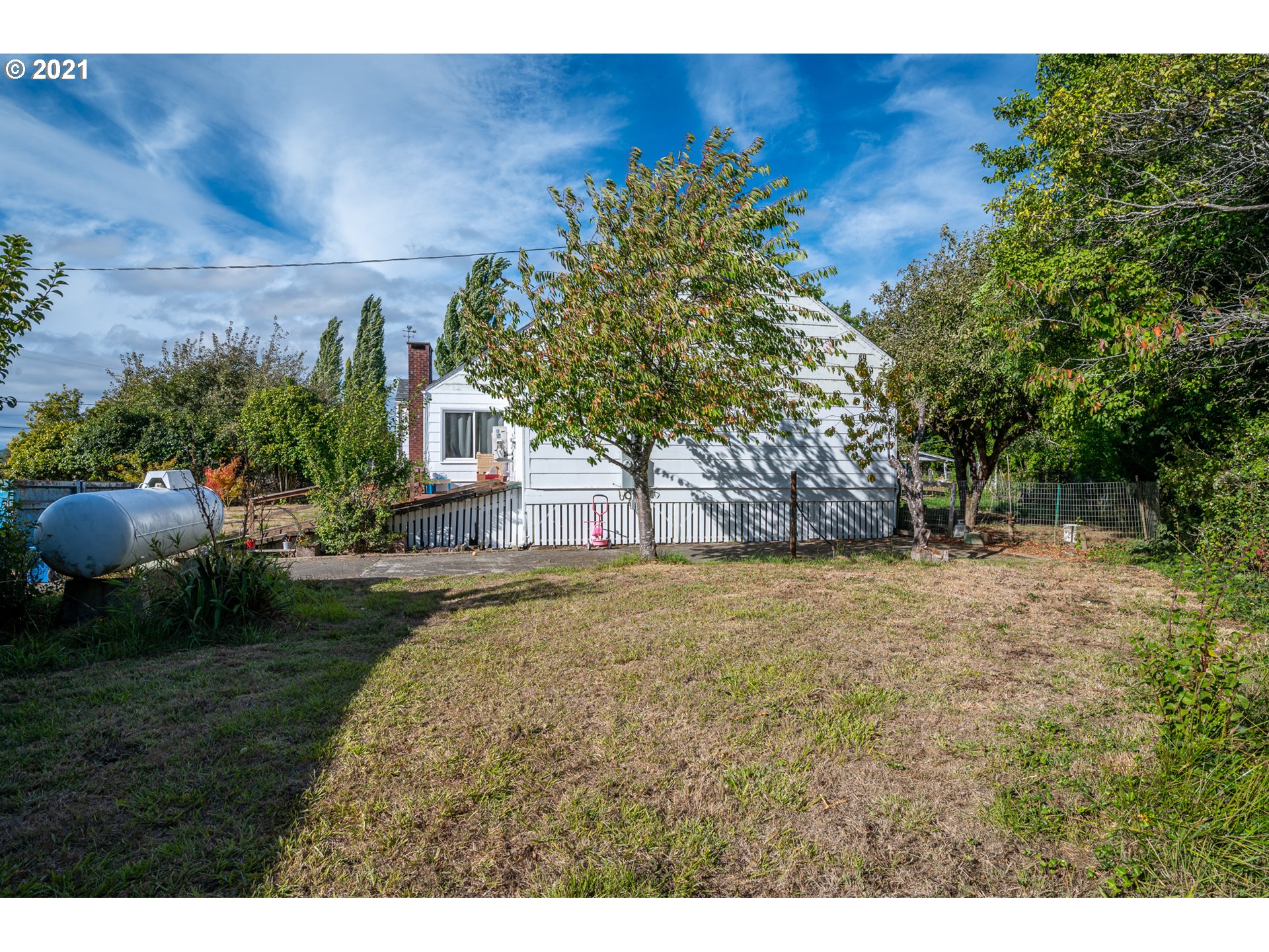 55561 Fishtrap Road Coquille, OR 97423 - Photo 8 of 31 a view of a backyard