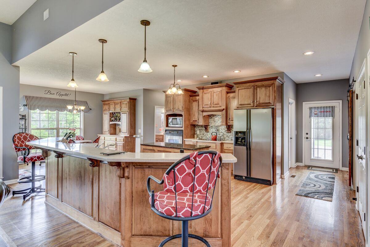 3454 Catholic Church Road Cedar Hill, TN 37032 - Photo 10 of 30 Eat-In Kitchen with Stainless Steel Appliances.
