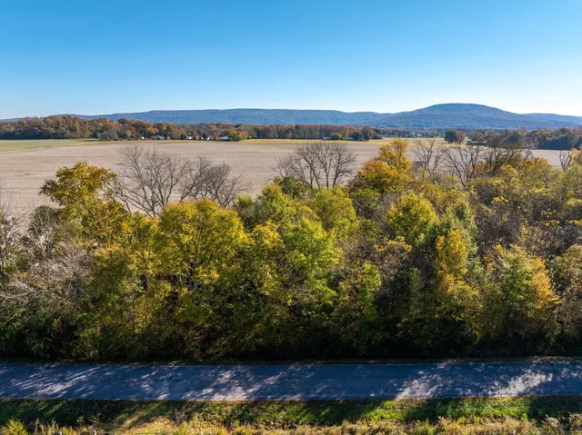 a view of a lake and mountain view