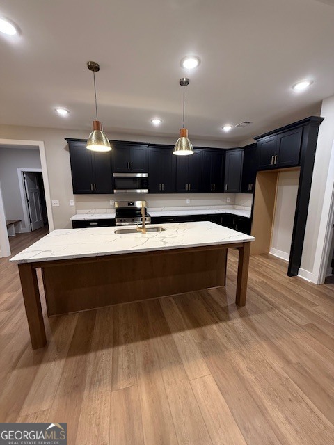 603 Silver Dollar Road Barnesville, GA 30204 - Photo 9 of 33 a large room with wooden floor