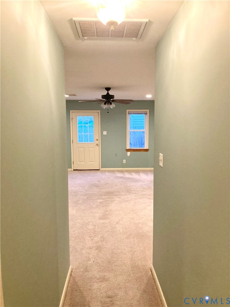 437 Queensway Road Chesterfield, VA 23236 - Photo 17 of 58 Rear Hallway from Primary Bedroom