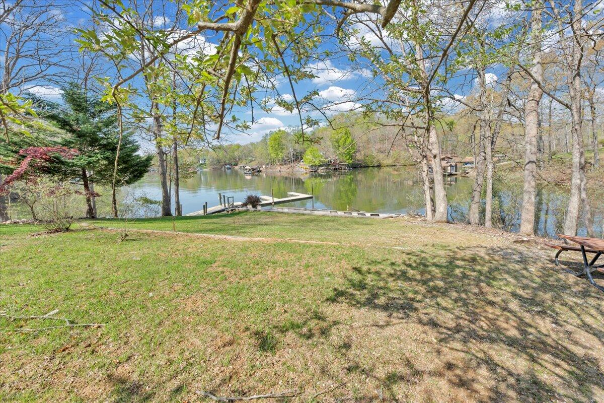 610 Gap Bridge Road Moneta, VA 24121 - Photo 44 of 62 a backyard of a house with lots of green space