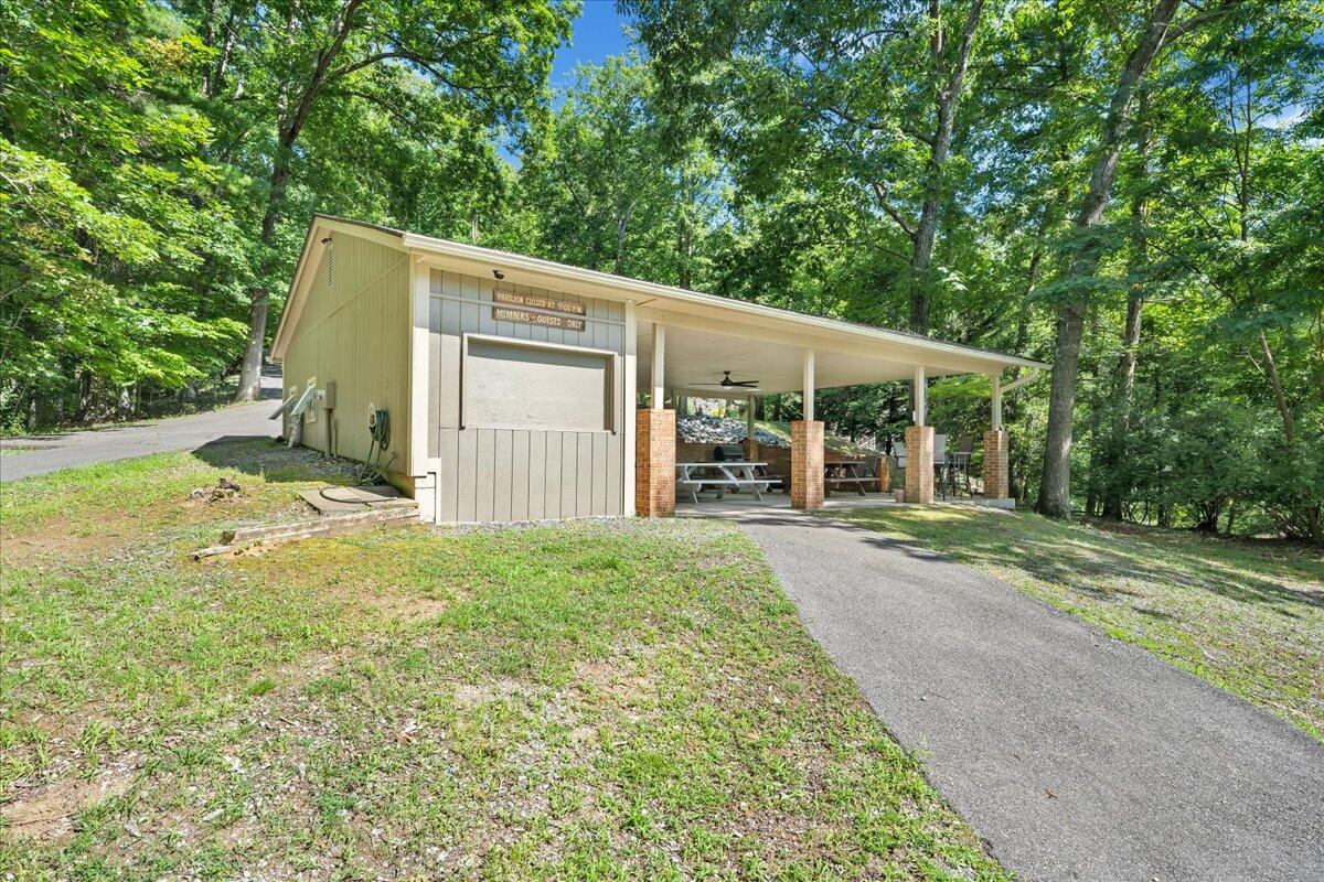 610 Gap Bridge Road Moneta, VA 24121 - Photo 60 of 62 a view of a house with backyard and garden
