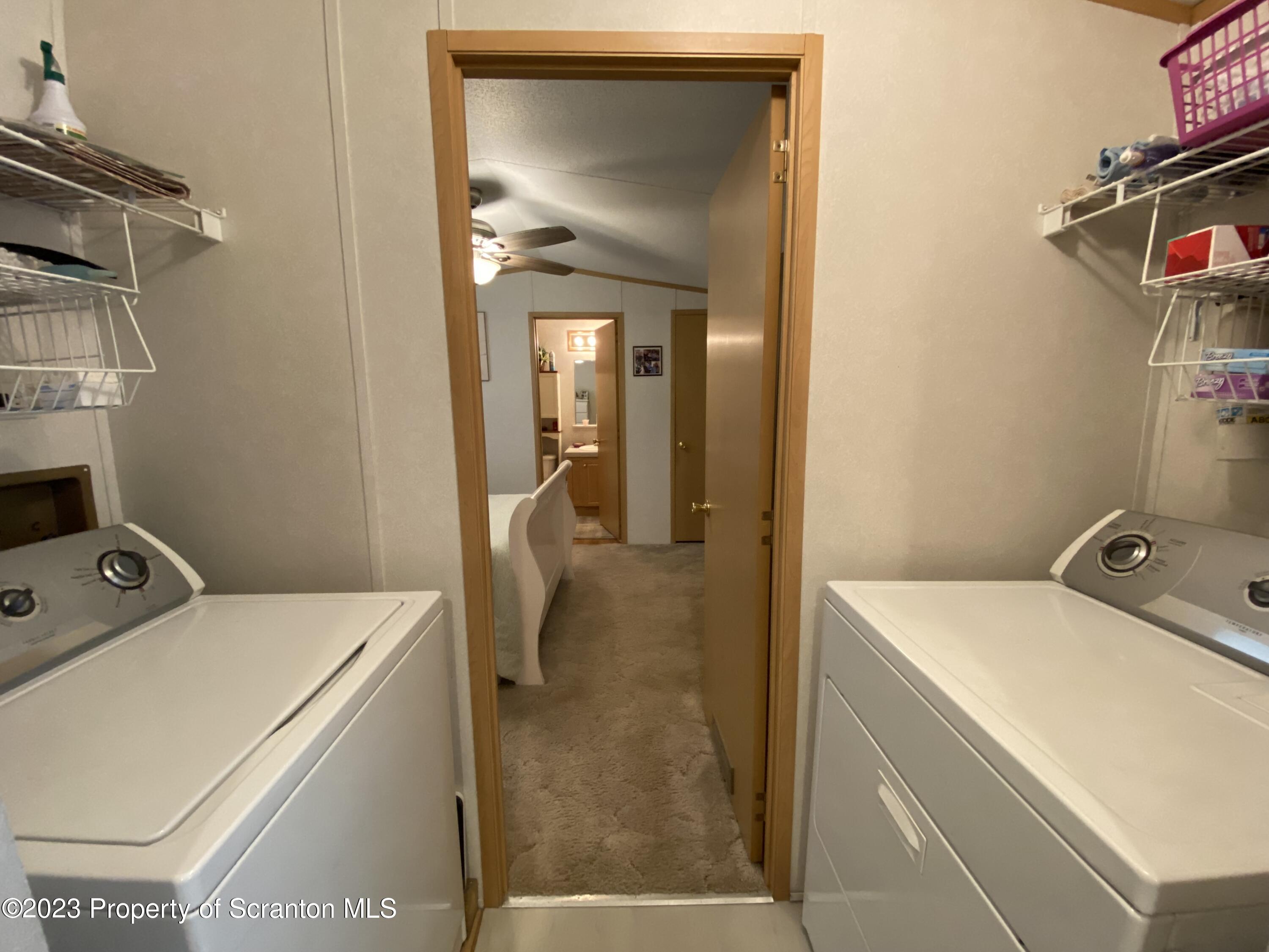 4 Honor Park Moosic, PA 18507 - Photo 10 of 24 a utility room with dryer and washer