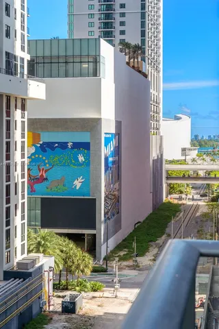 a view of building from the background