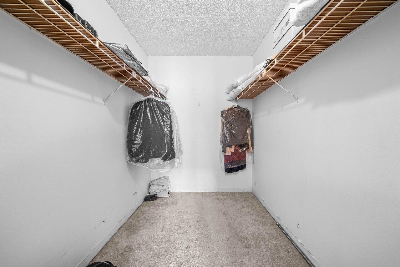 3460 South Ocean Boulevard, Unit 6150 Palm Beach, FL 33480 - Photo 16 of 34 a view of walk in closet