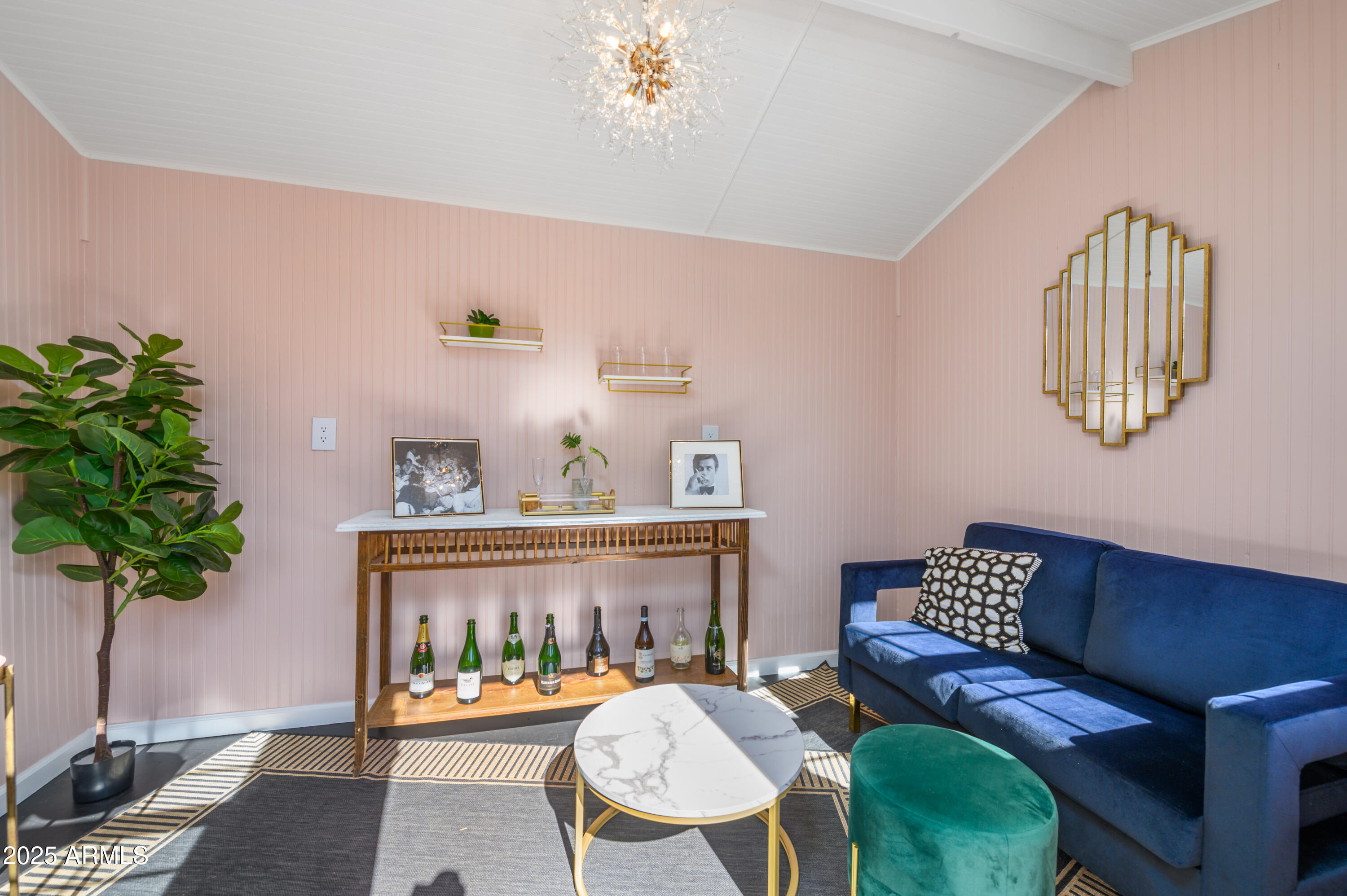 49 Prochnow Road Sedona, AZ 86336 - Photo 12 of 76 a living room with furniture and a potted plant