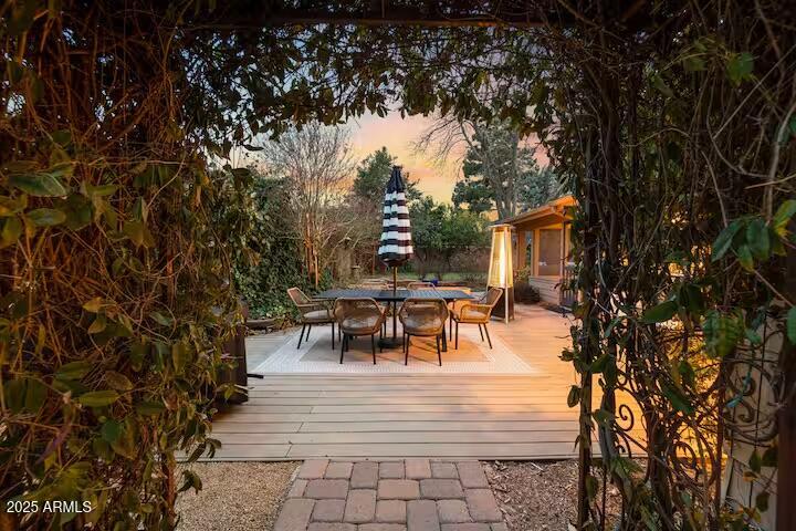 49 Prochnow Road Sedona, AZ 86336 - Photo 37 of 76 49 outdoor dining