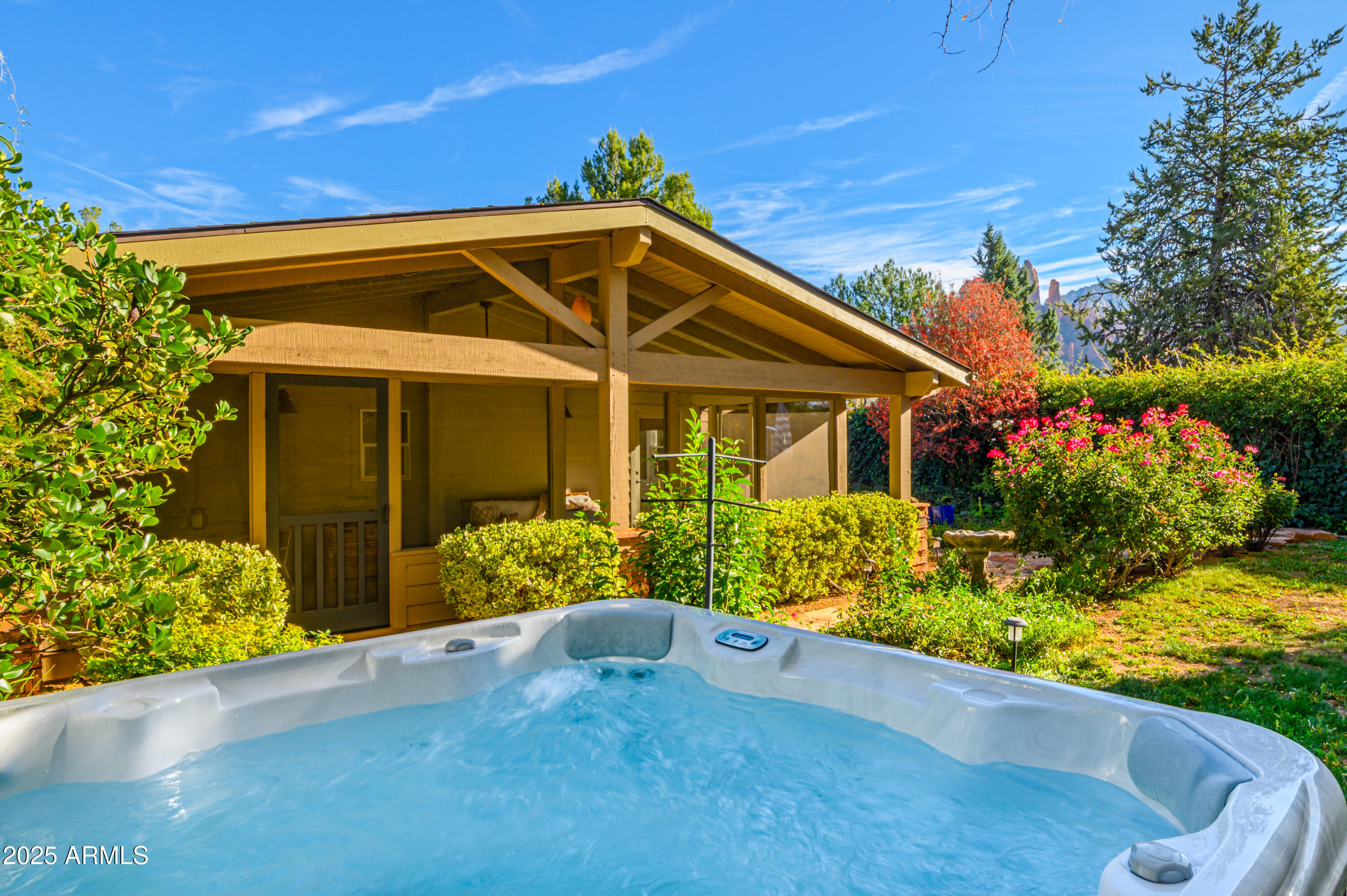 49 Prochnow Road Sedona, AZ 86336 - Photo 44 of 76 a front view of a house with a yard