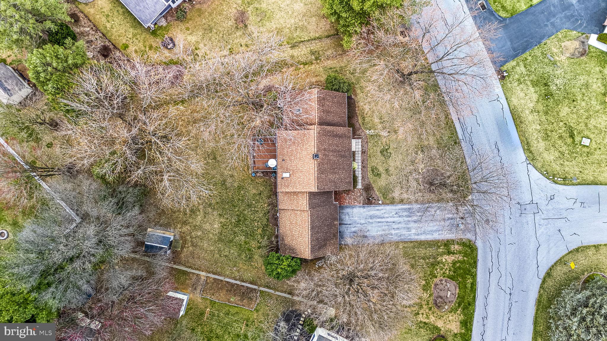 558 Crosswinds Drive Lititz, PA 17543 - Photo 3 of 31 aerial view of a house with a yard
