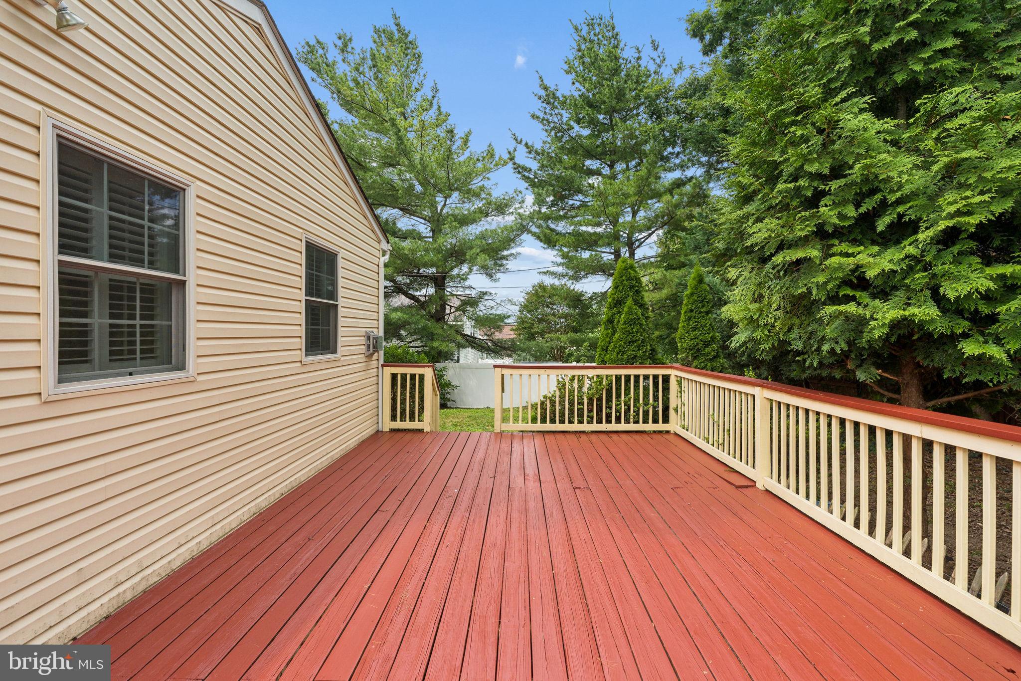 102 Othoridge Road Lutherville-Timonium, MD 21093 - Photo 29 of 43 Large Deck among Mature Trees