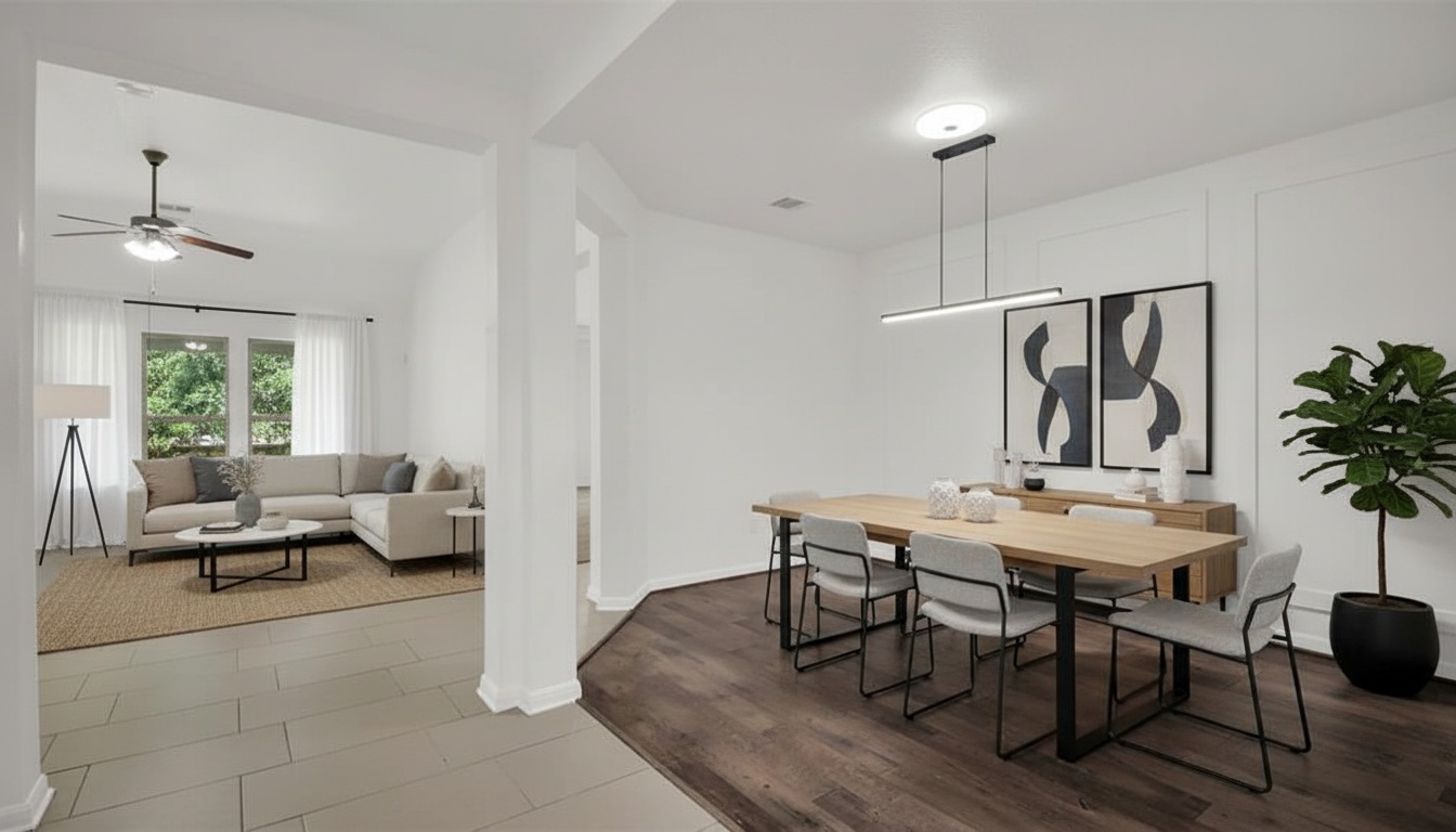 104 Lost Ridge Way Buda, TX 78610 - Photo 2 of 22 a living room with furniture and wooden floor