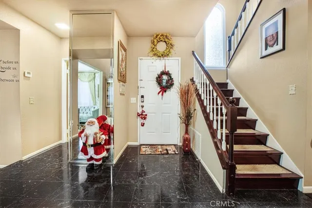 a view of entryway and hall