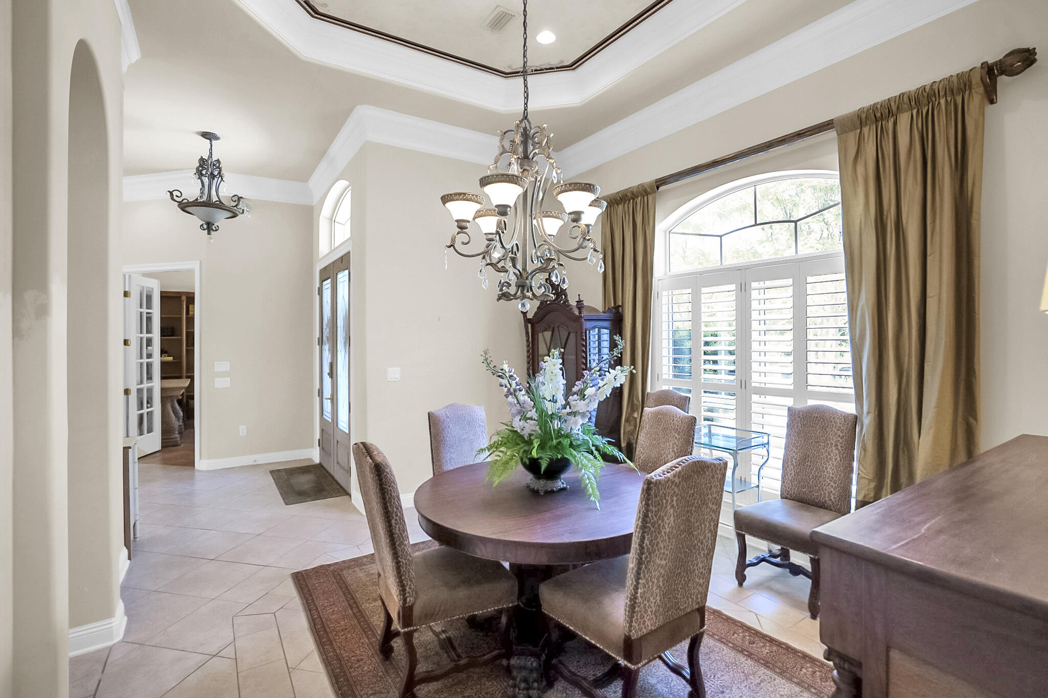 4372 Stonebridge Road Destin, FL 32541 - Photo 18 of 83 a view of a dining room with furniture window and outside view