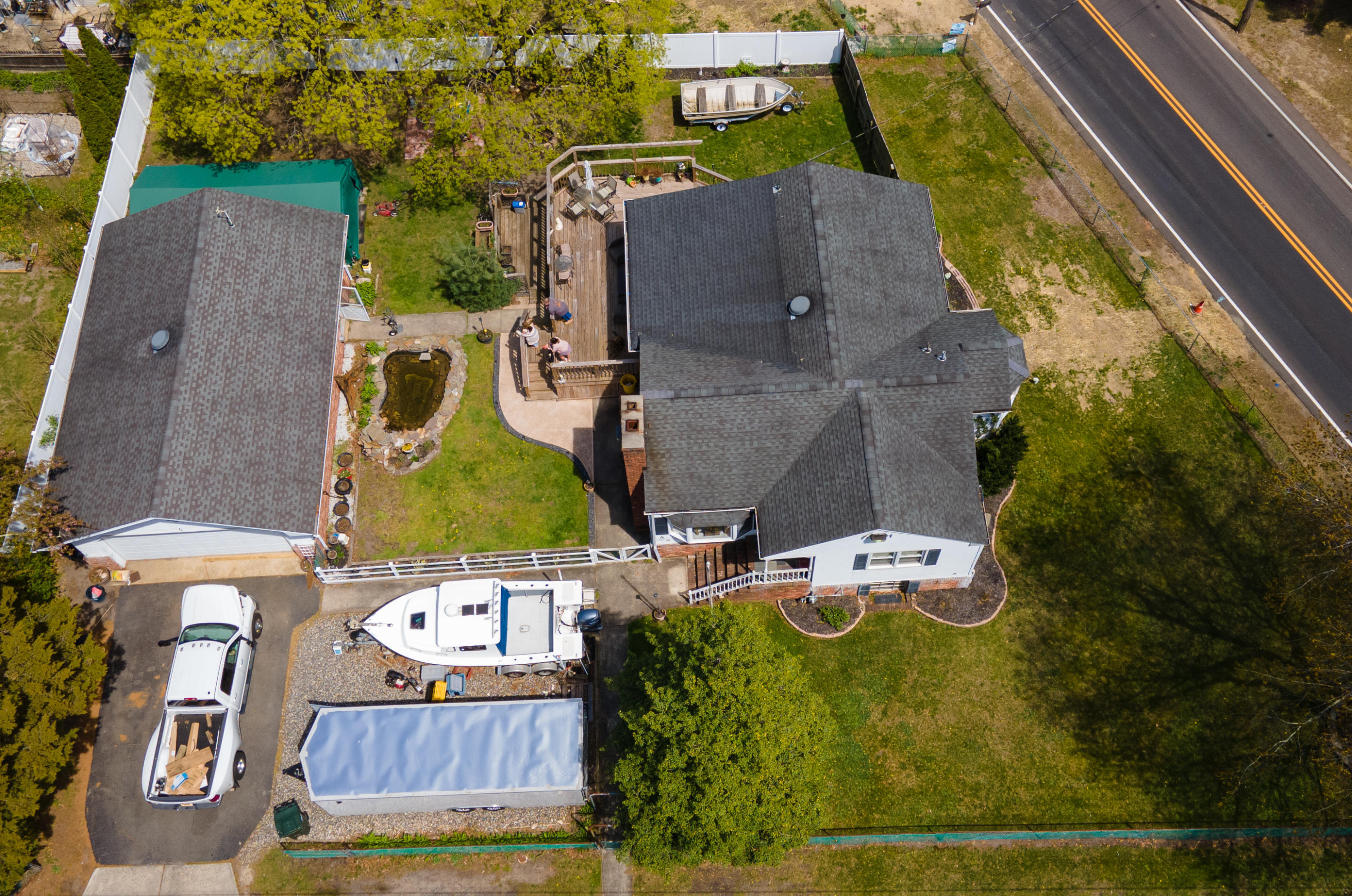 4 Smith Street Howell, NJ 07731 - Photo 26 of 27 an aerial view of residential house with outdoor space and parking