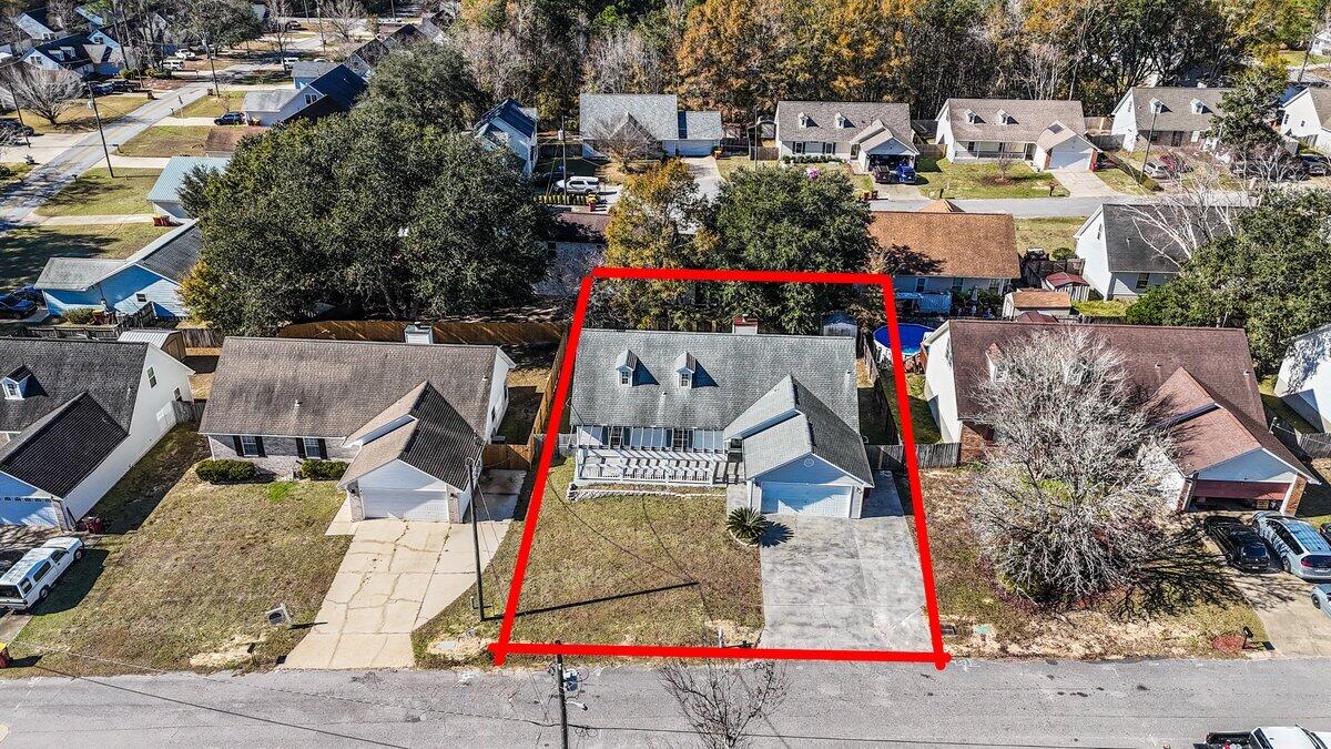 439 Northview Lane Crestview, FL 32536 - Photo 32 of 32 an aerial view of residential houses with outdoor space