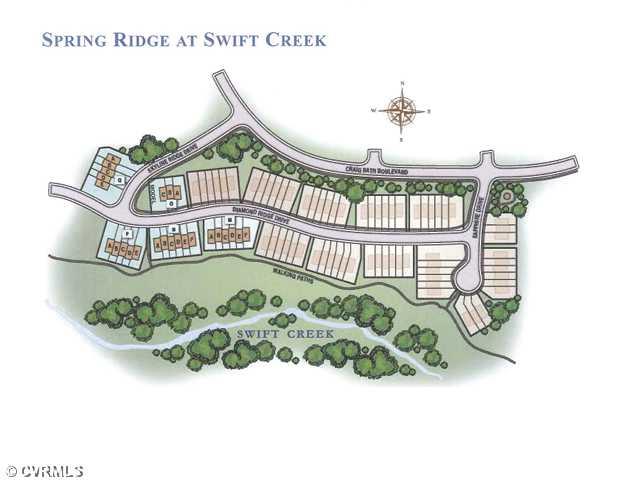 13367 Diamond Ridge Drive, Unit E Midlothian, VA 23112 - Photo 8 of 11 1st Floor Plan