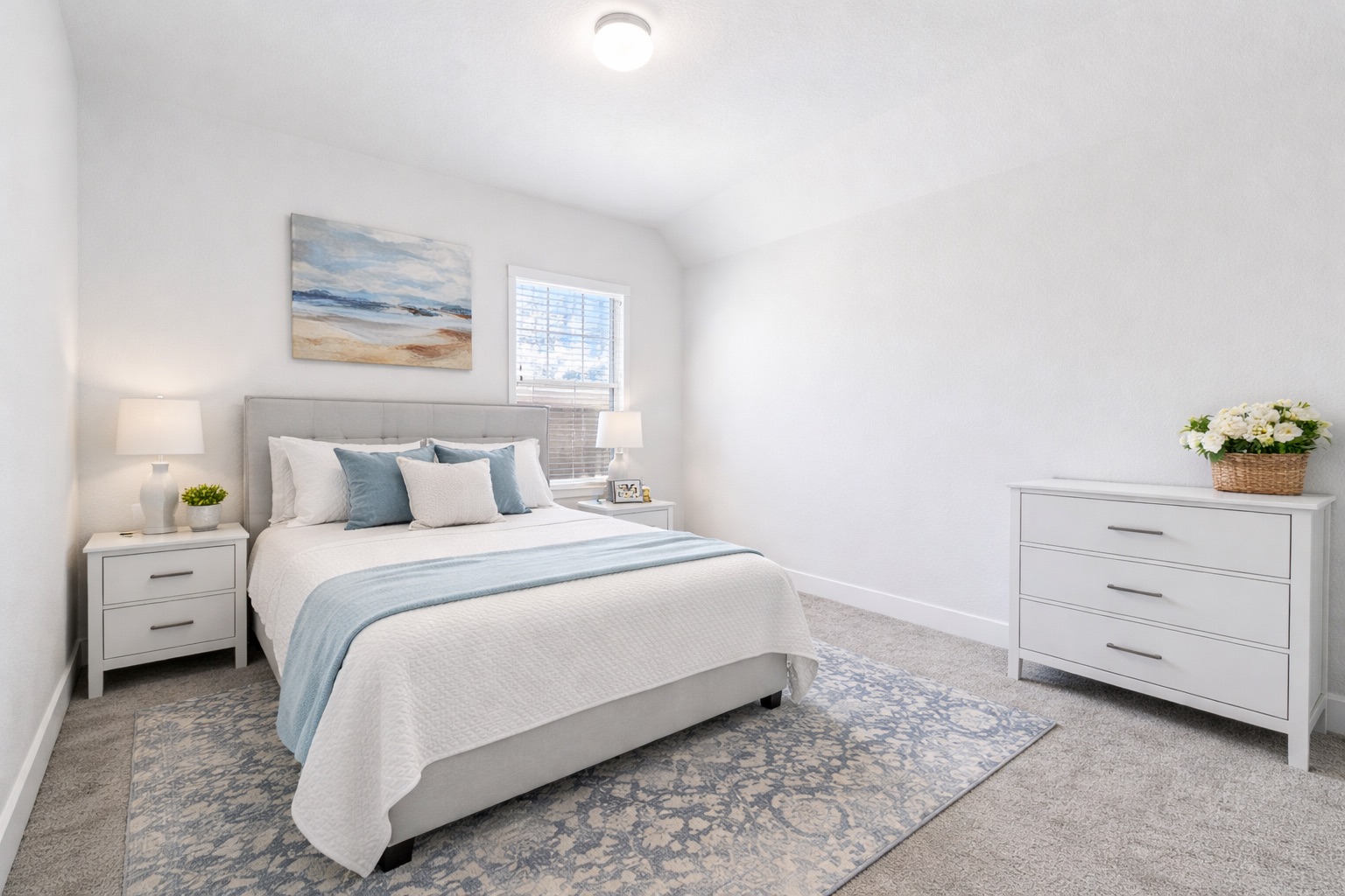 3816 Bow Perch Street Pflugerville, TX 78660 - Photo 14 of 23 a bedroom with a bed and a window