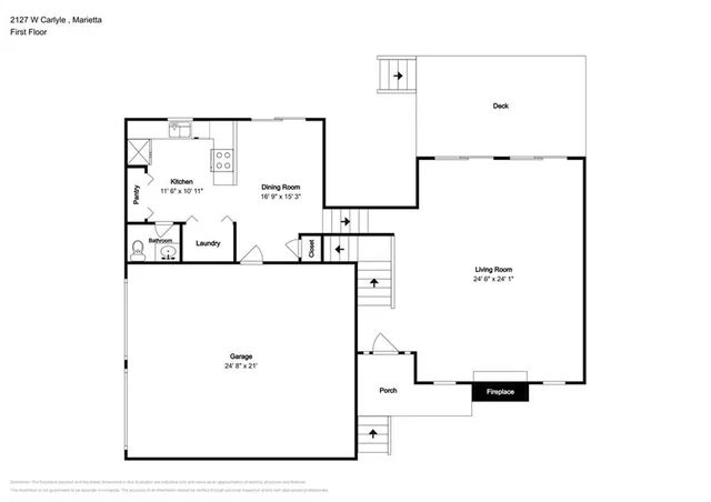 $2,395 | 2127 West Carlyle Court, Marietta, GA 30062