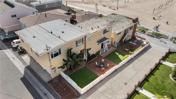 an aerial view of a ocean view