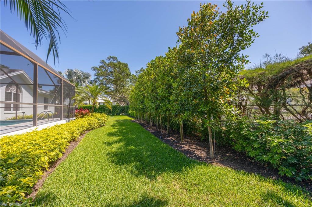 1850 Crayton Road Naples, FL 34102 - Photo 46 of 48 a view of yard with swimming pool
