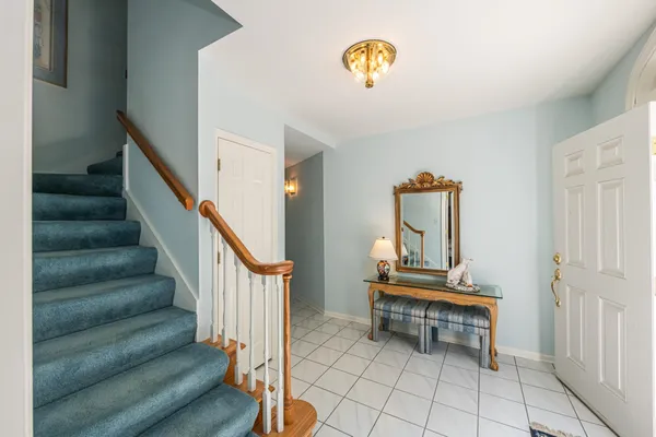 a view of entryway and hall