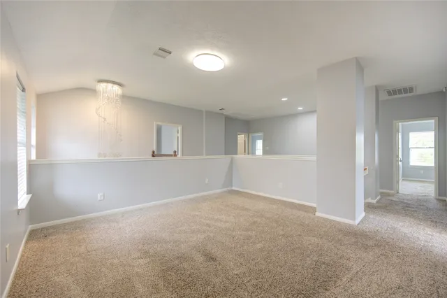 a view of a garden with pathway