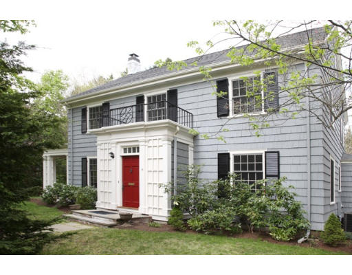 16 Midland Road Wellesley, MA 02482 - Photo 1 of 1 a front view of a house with a yard
