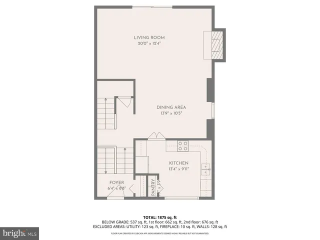 a picture of a bench in a wall