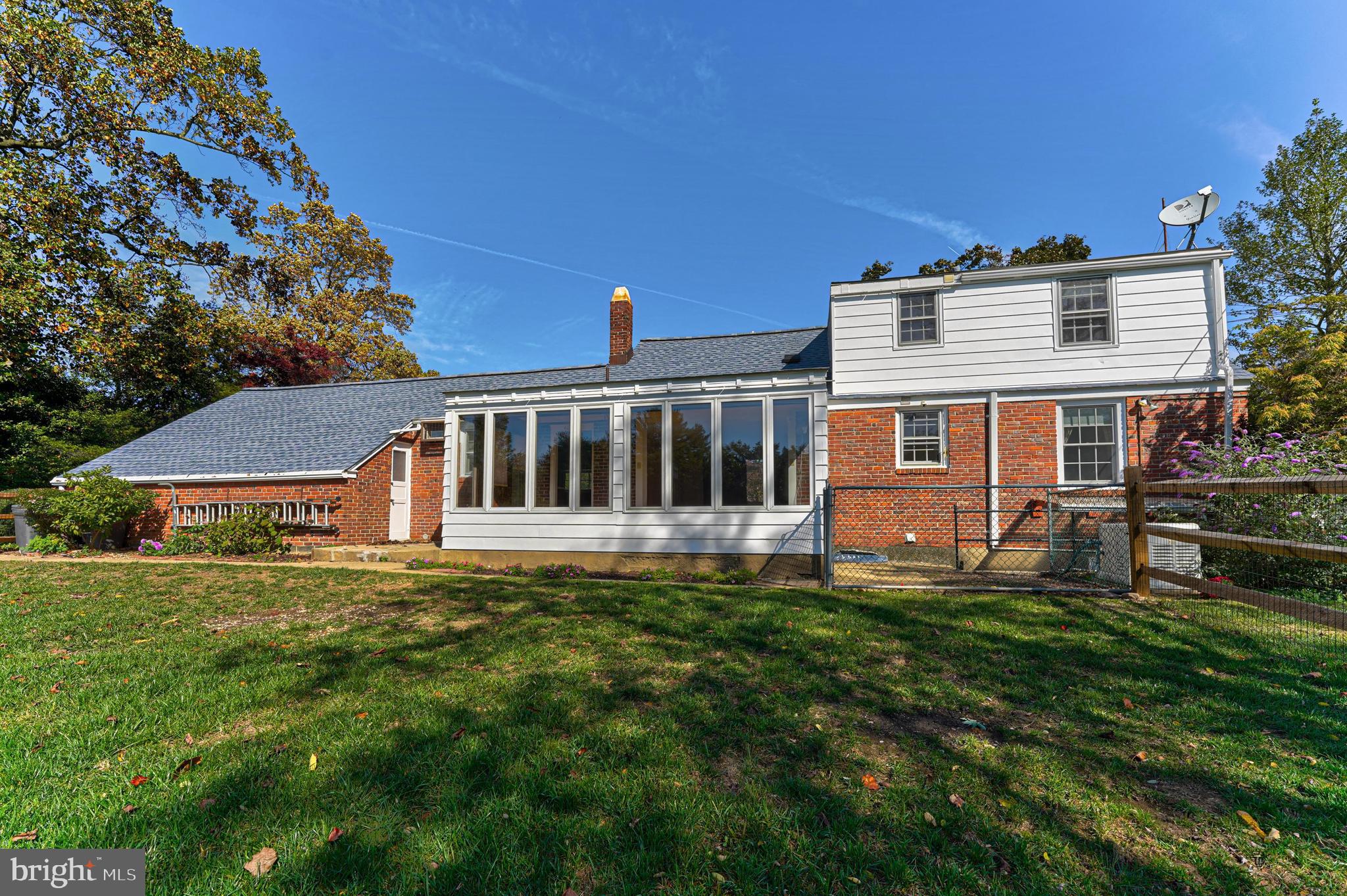 3434 Tyson Road Newtown Square, PA 19073 - Photo 9 of 70 Back View with enclosed Sun room