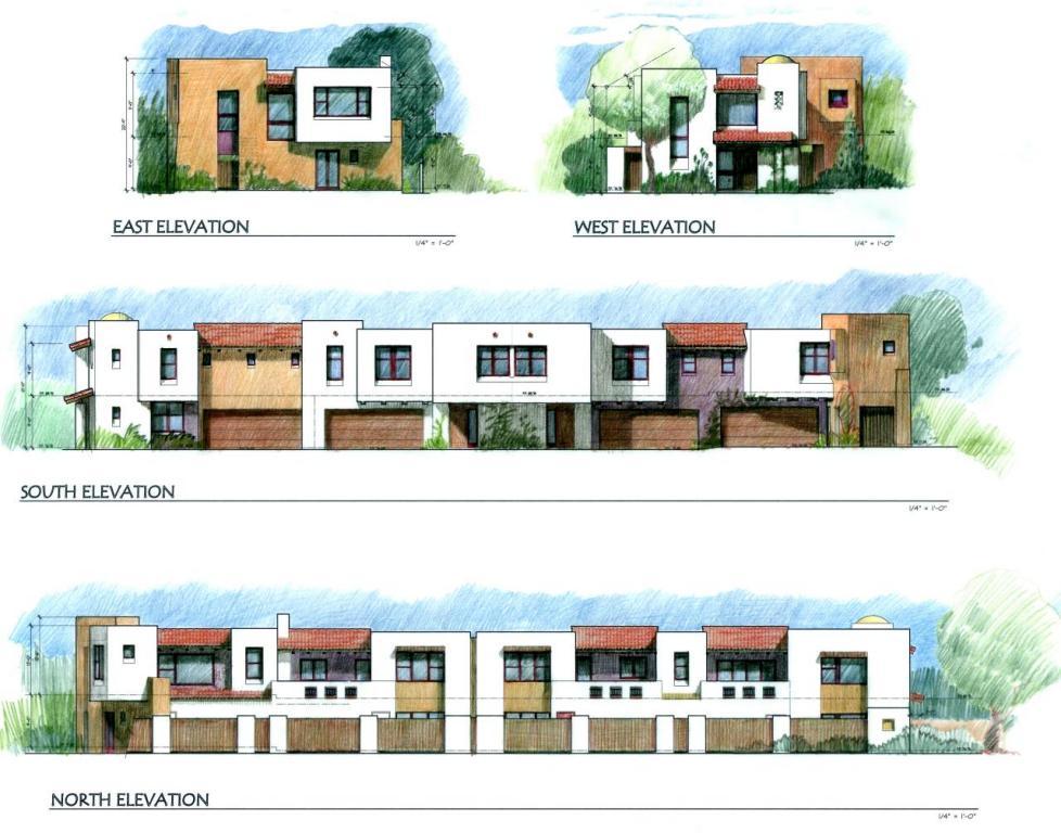 a picture of a building with a street view