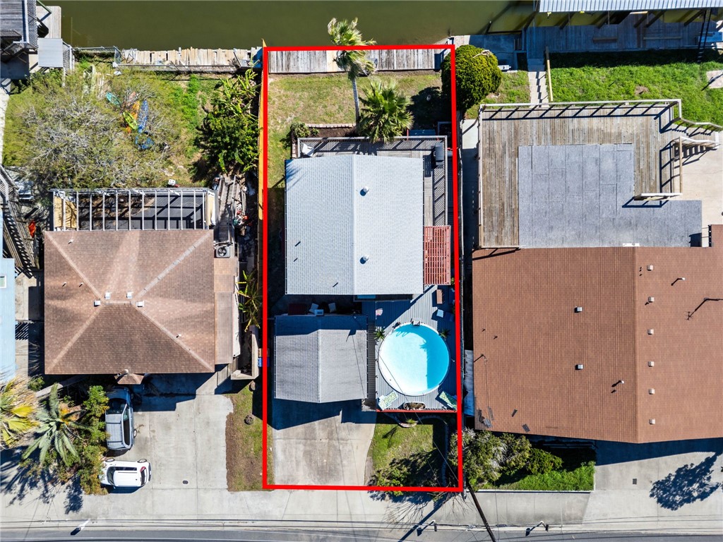 3211 Laguna Shores Road Corpus Christi, TX 78418 - Photo 27 of 29 an aerial view of a house