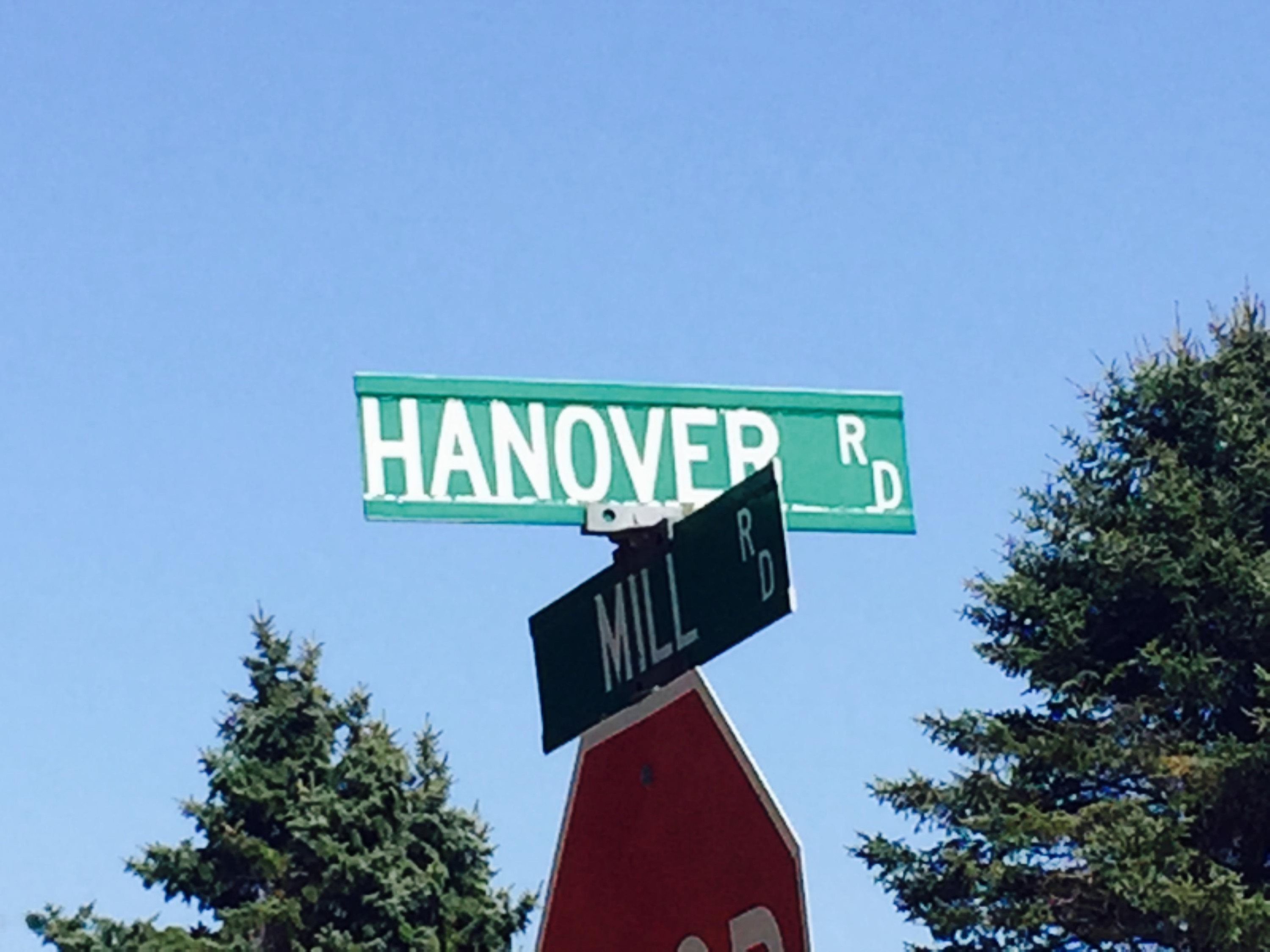 4138 Hanover Road Three Oaks, MI 49128 - Photo 20 of 20 Hanover Rd Sign