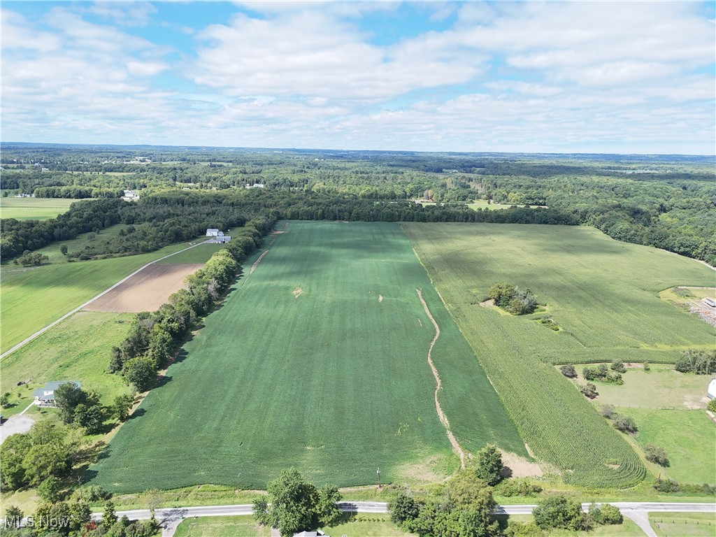 Fletcher Road Middlefield, OH 44062 - Photo 36 of 48 Aerial overview of property's location with a forest and rural landscape