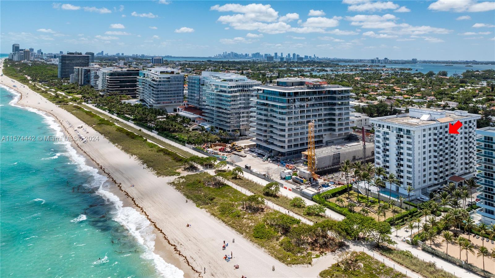 9195 Collins Avenue, Unit 903 Surfside, FL 33154 - Photo 46 of 51 a view of a city