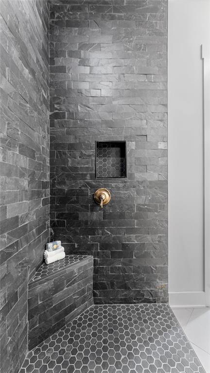 165 Highlands Chase Ball Ground, GA 30107 - Photo 26 of 40 a bathroom with a shower