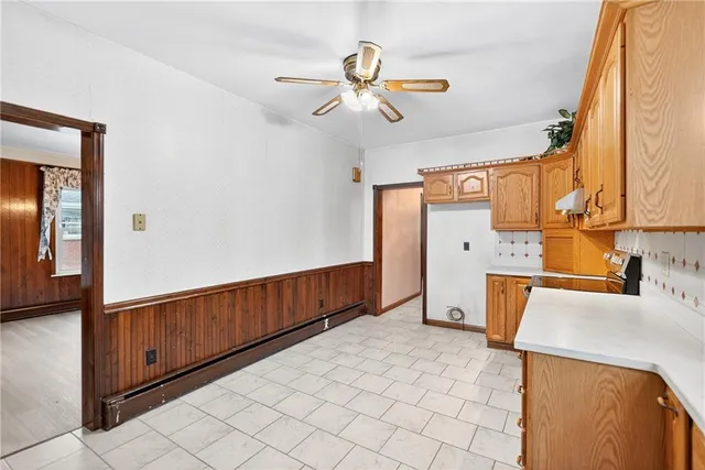 a view of a kitchen with a sink