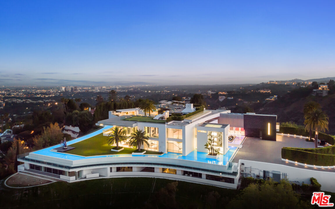 944 Airole Way Los Angeles, CA 90077 - Photo 30 of 30 an aerial view of a house