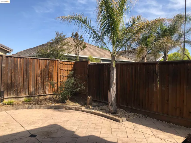 a view of wooden fence
